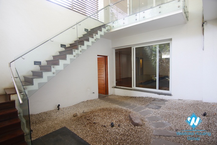 A superb house with modern design and a lot of natural light for rent in Tay Ho